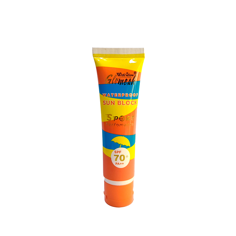 Glomesh Sunblock Skin Care WaterProof & Anti Dark Spots SPF 70 60ml