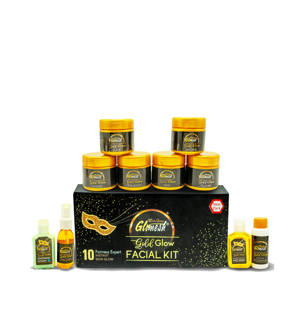 10 Steps All in One Gold Facial 10 in 1 Kit
