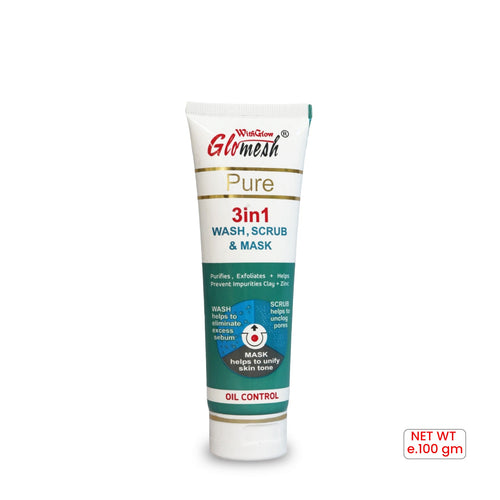 3 In 1 Wash Scrub & Mask Tube