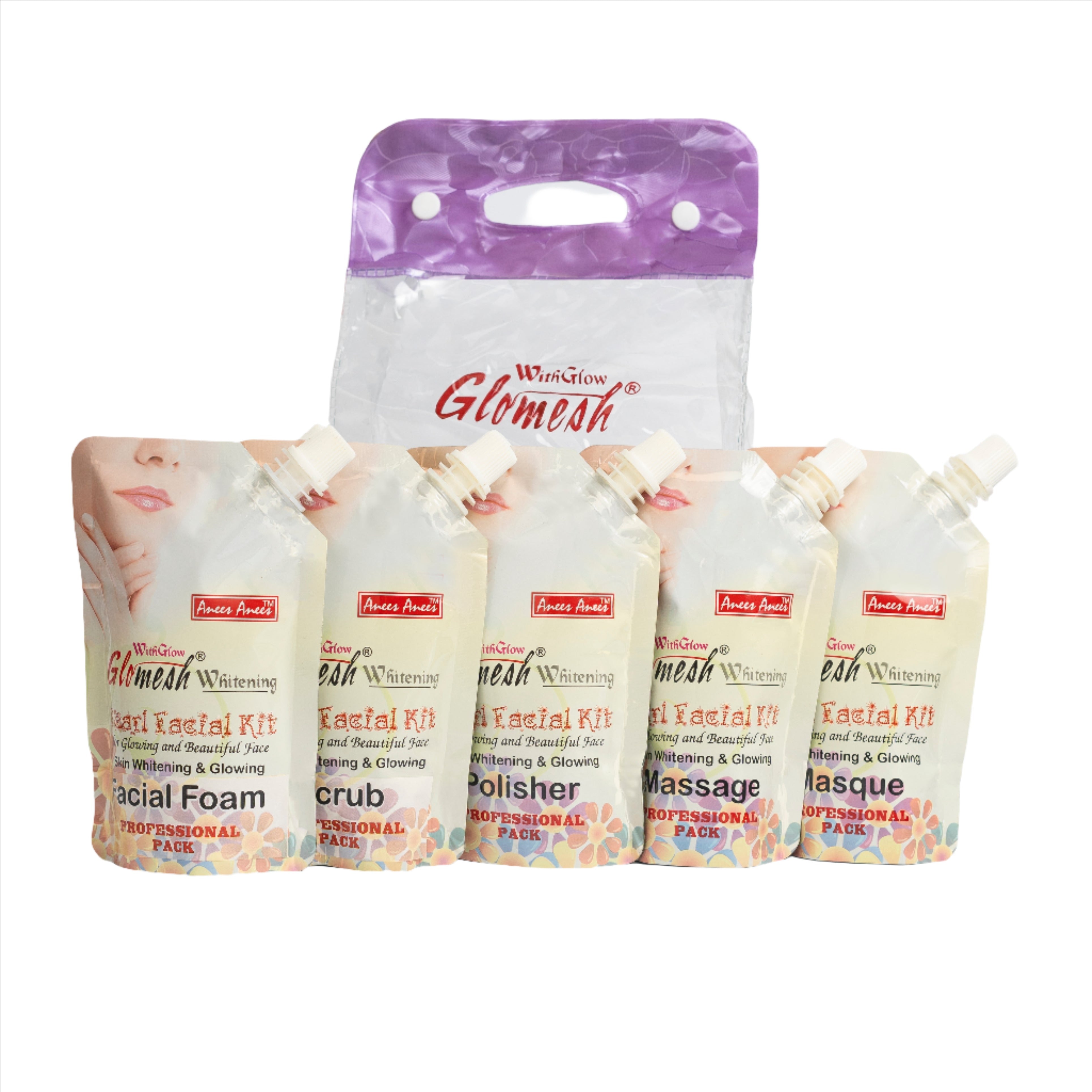 5 Steps Pearl Facial 5 in 1 Pouch Kit