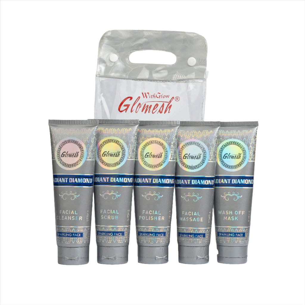 Glomesh Diamond Facial kit 5 in 1
