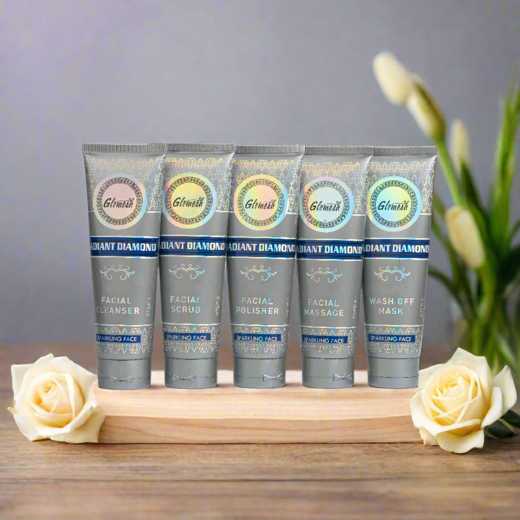 Glomesh Diamond Facial kit 5 in 1