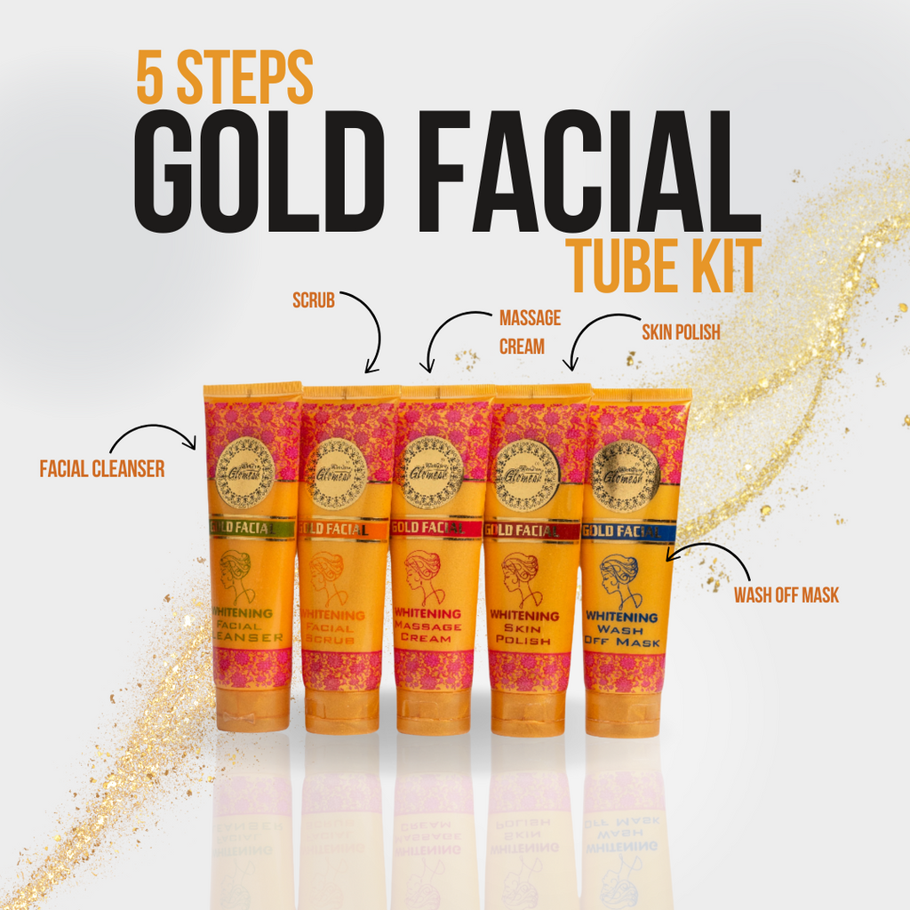 Glomesh Gold Facial Kit 5 in 1