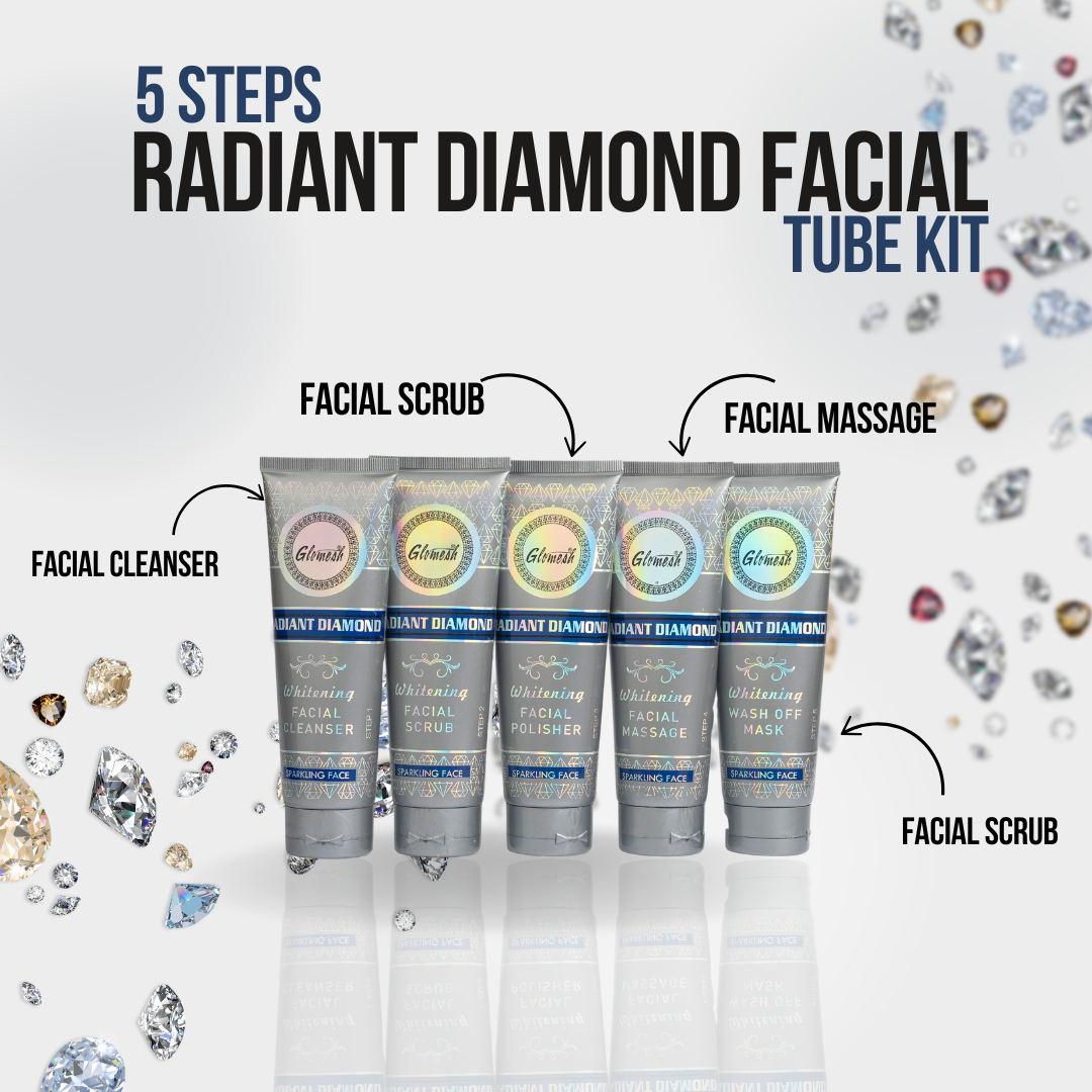 Glomesh Diamond Facial kit 5 in 1