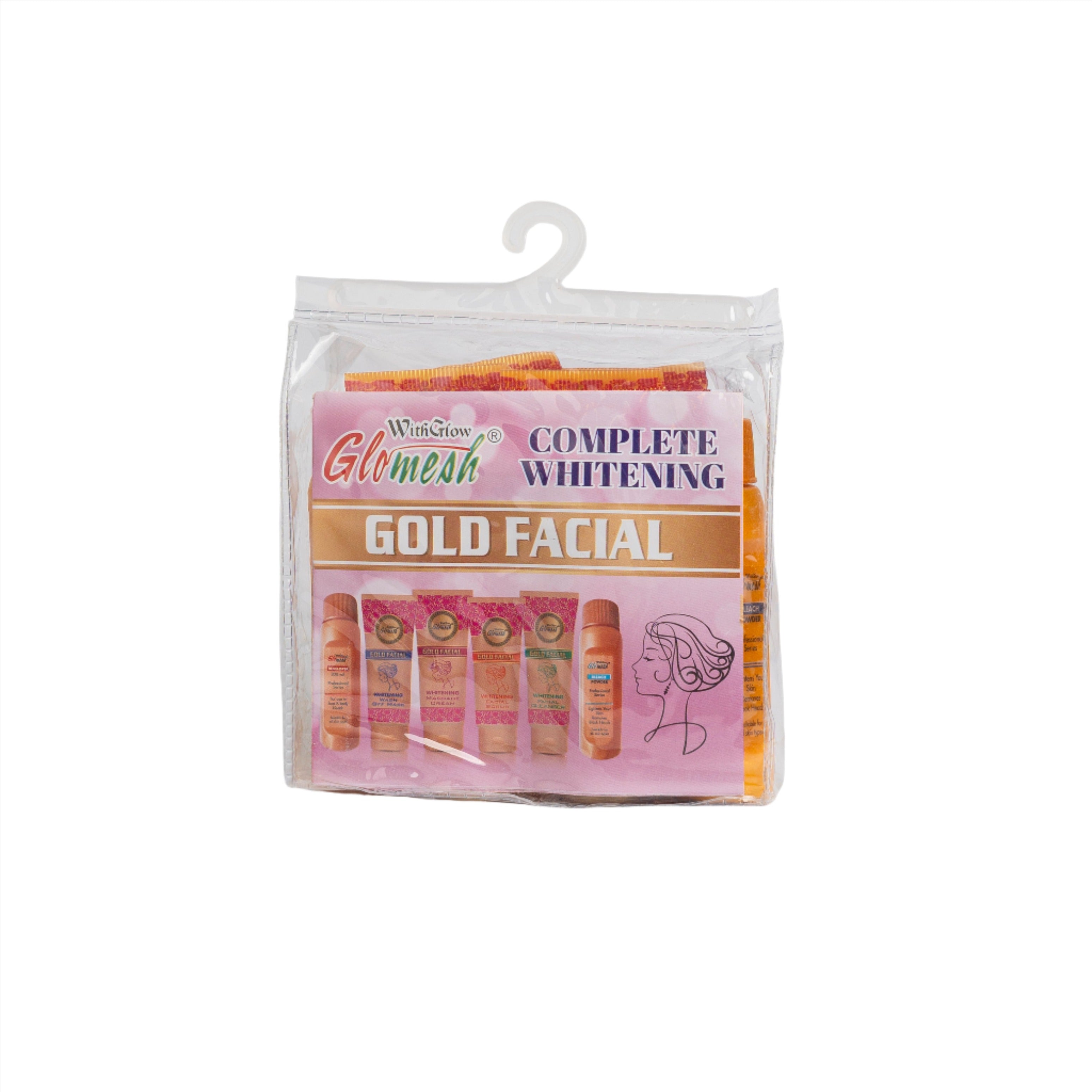 6 Steps mini Gold Facial 6 in 1 Tube Kit