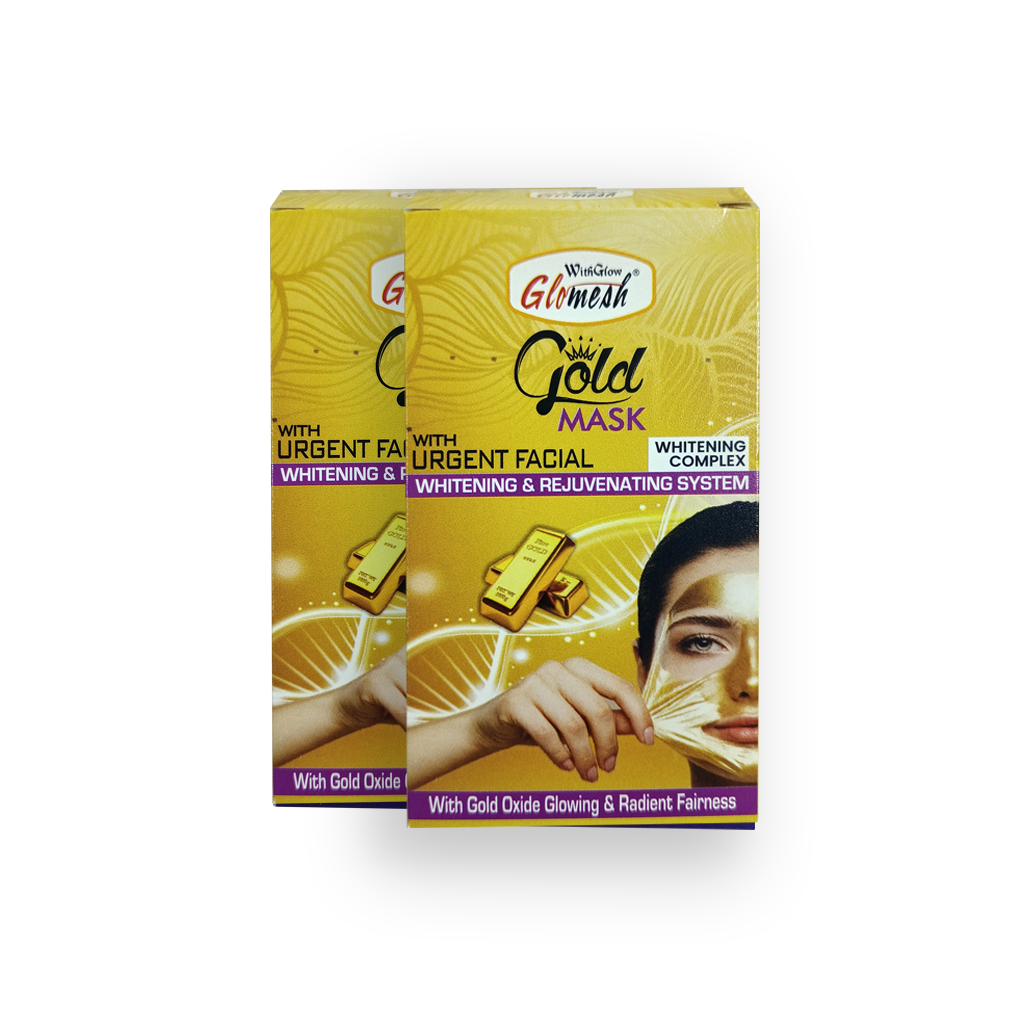 Gold Mask with Whitening Urgent Facial Sachet - Glomesh