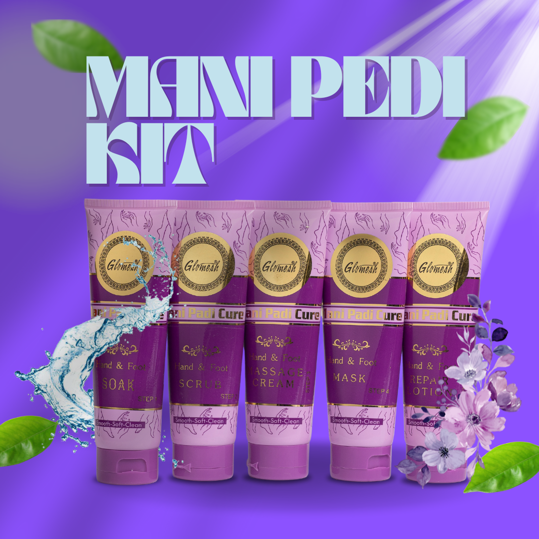 5 Steps Manicure Pedicure 5 in 1 Mani & Padi Tube Kit