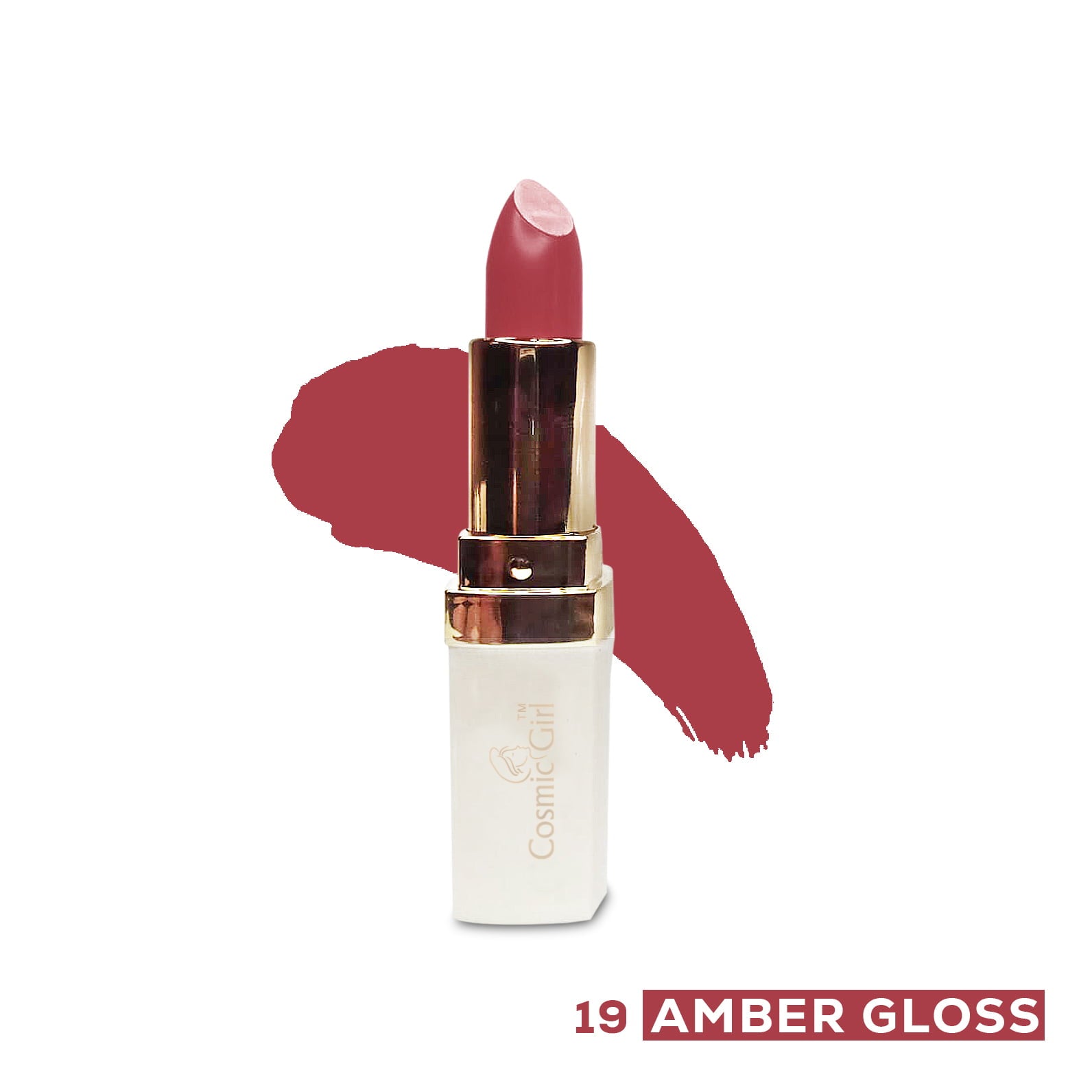 Cosmic Girl Matte Lipstick Amber Gloss