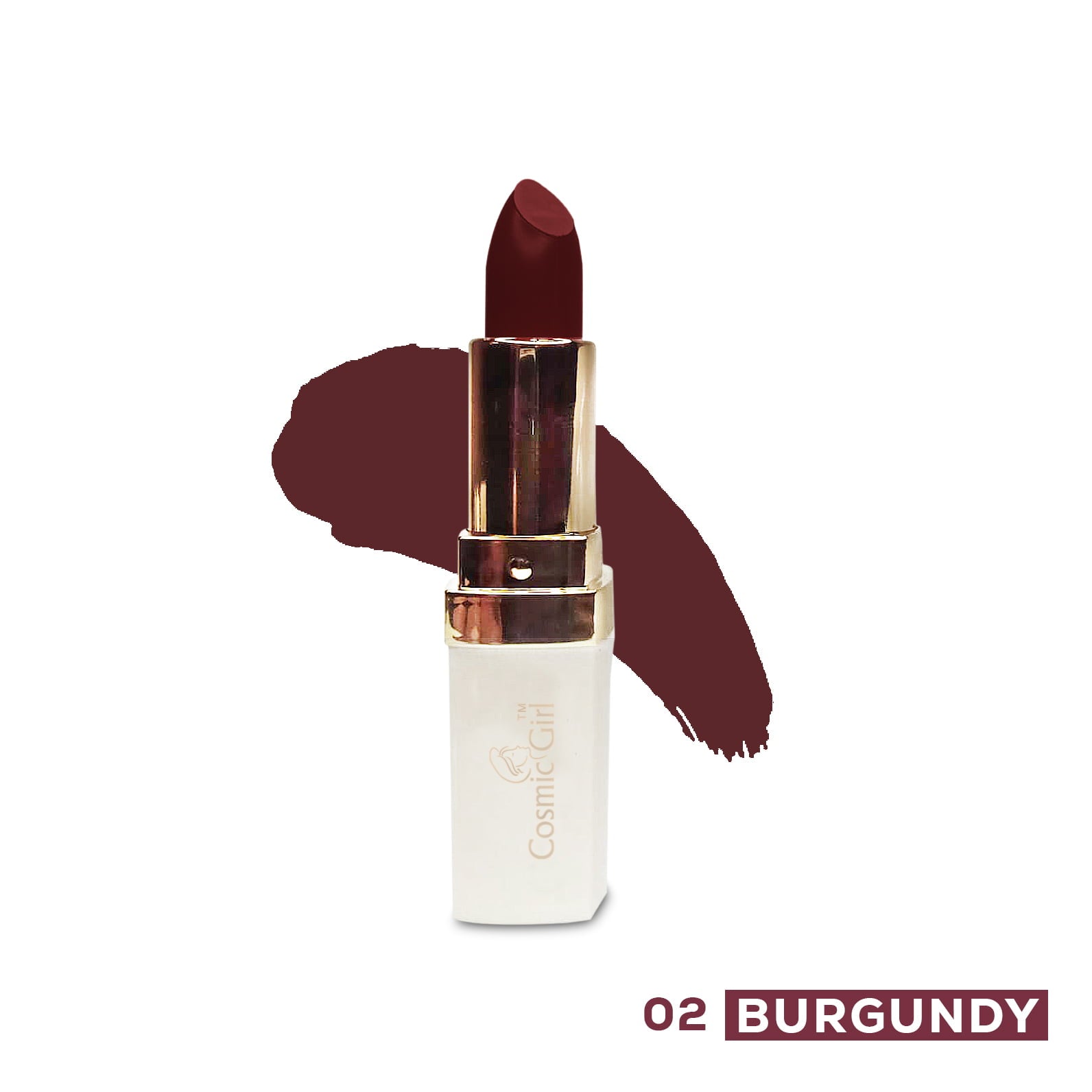 Cosmic Girl Matte Lipstick Burgandy