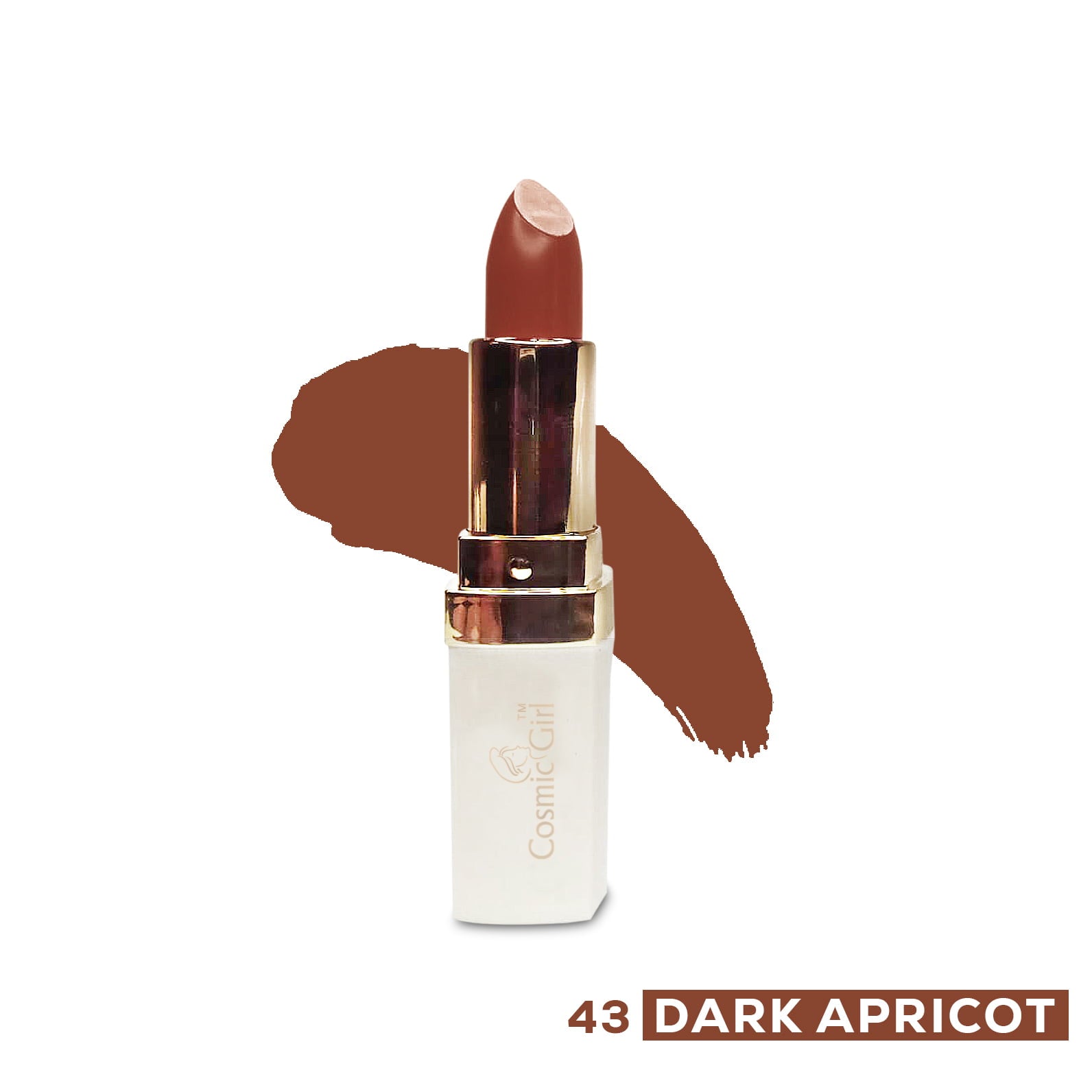 Cosmic Girl Matte Lipstick Dark Apricot