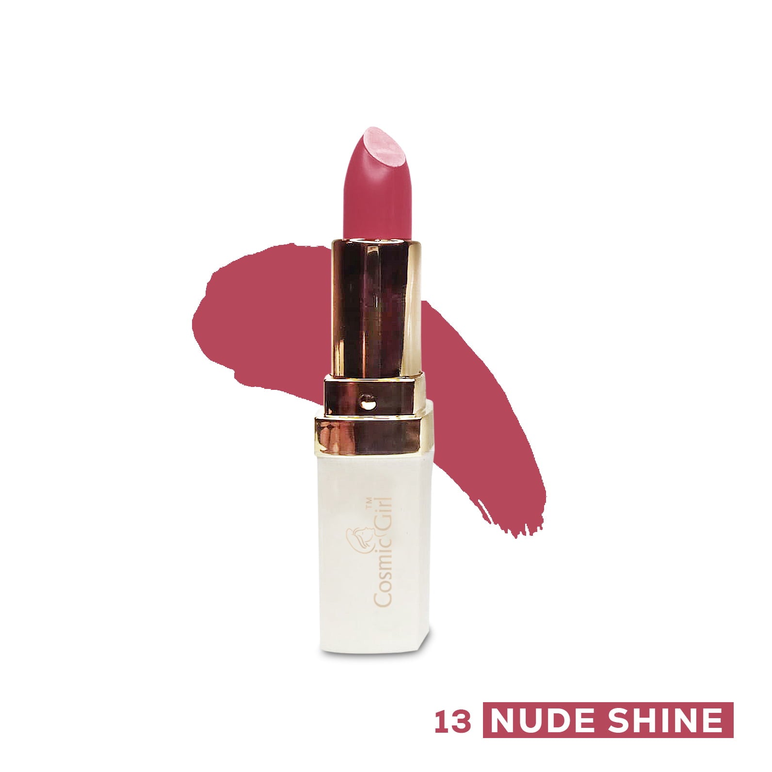 Cosmic Girl Matte Lipstick Nude Shine