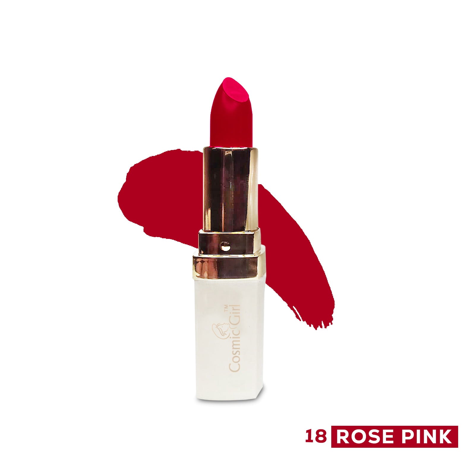 Cosmic Girl Matte Lipstick Rose Pink