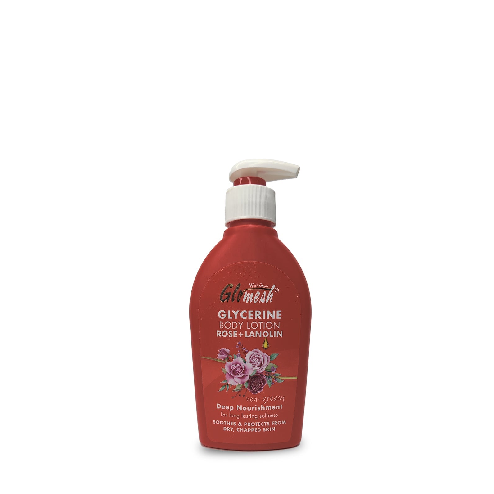 Glycerin Rose + Lanolin Lotion pump