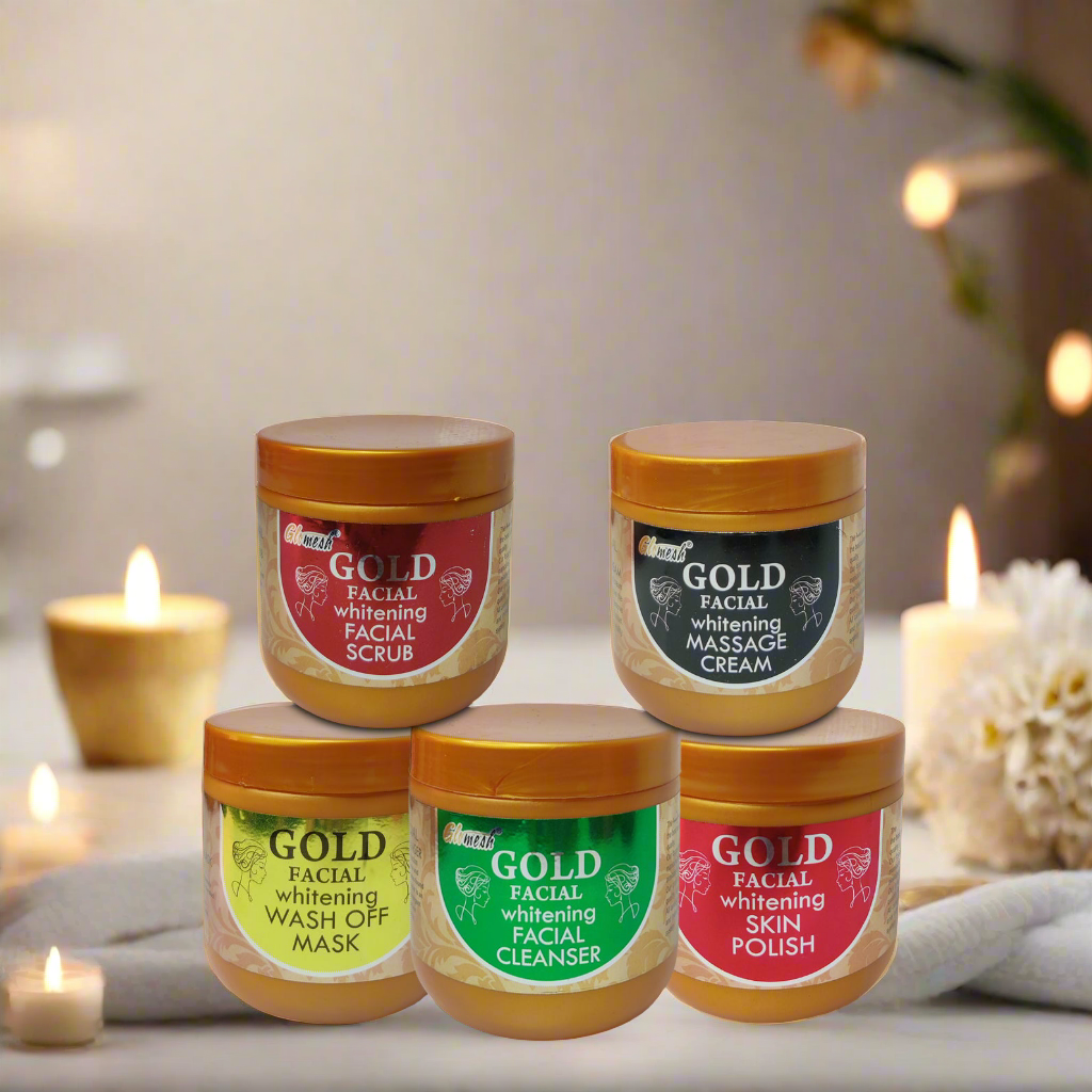 Gold Facial 5 Jar Saloon Pack