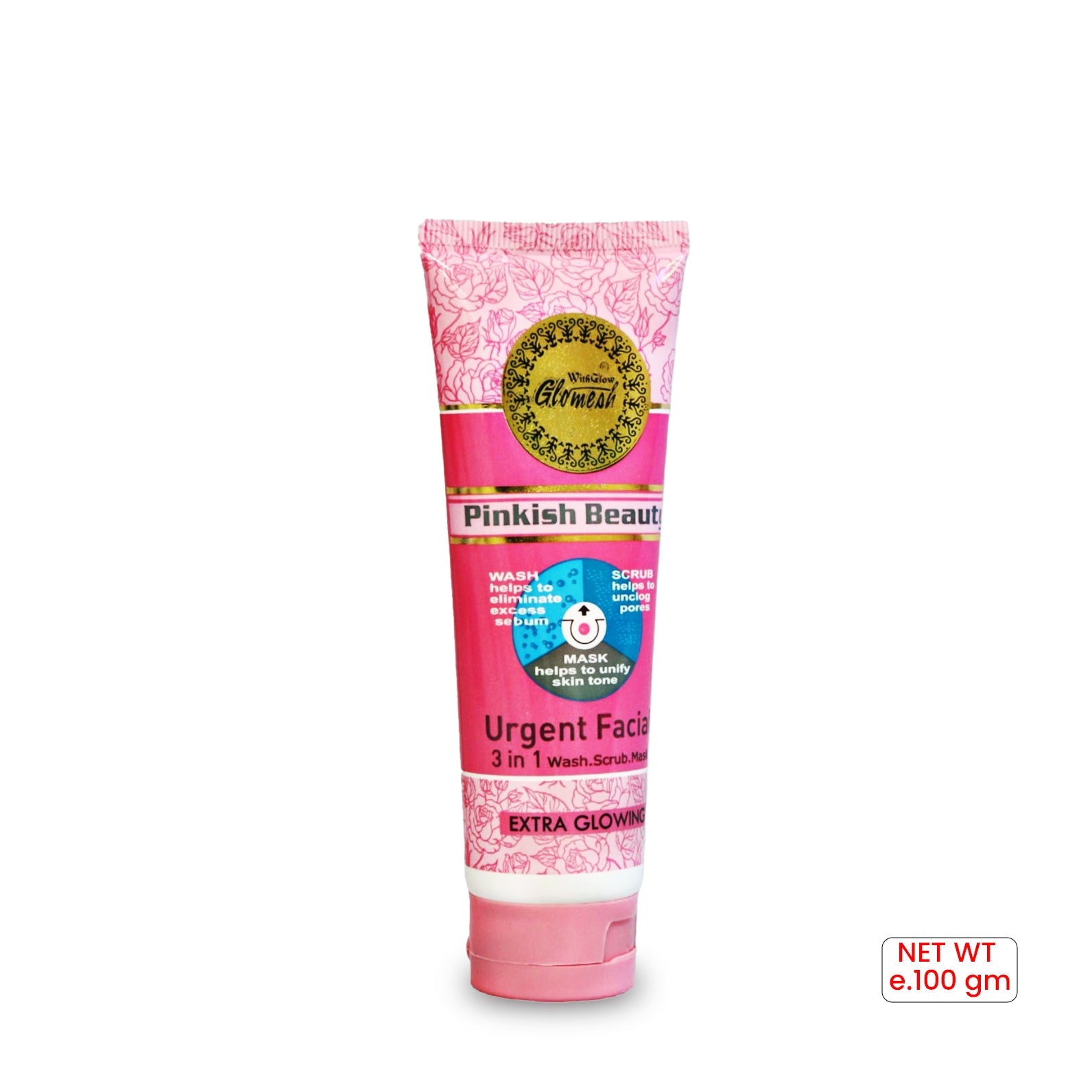 Pinkish Beauty 3 In 1 Urgent Facial